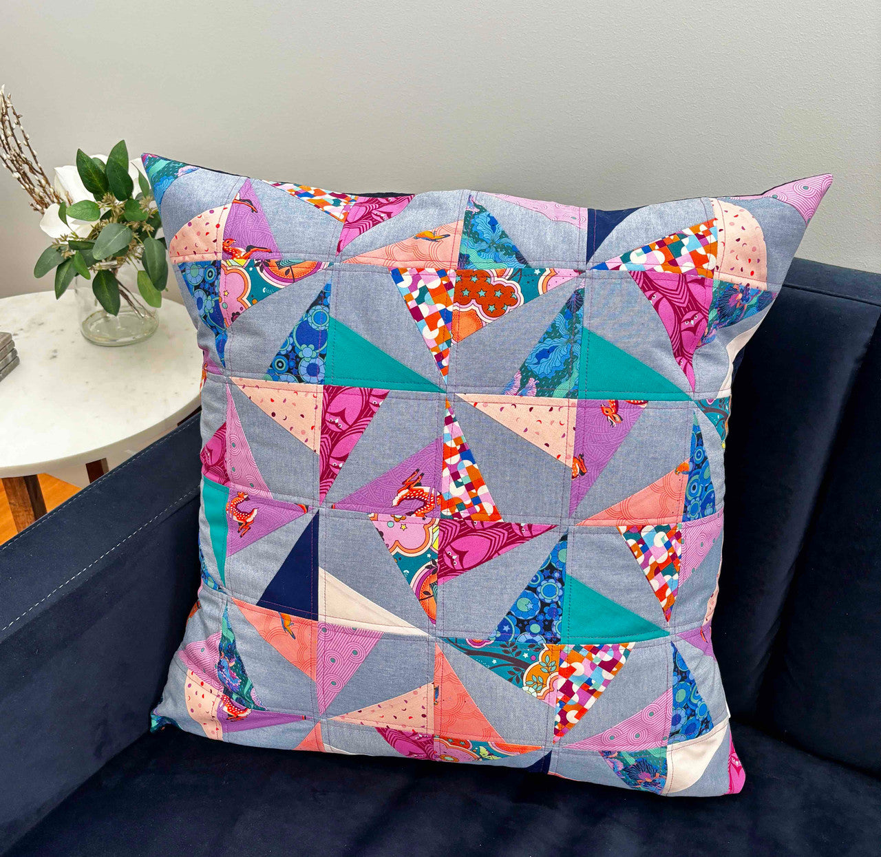 Tied With A Ribbon - Confetti Cushion Pattern