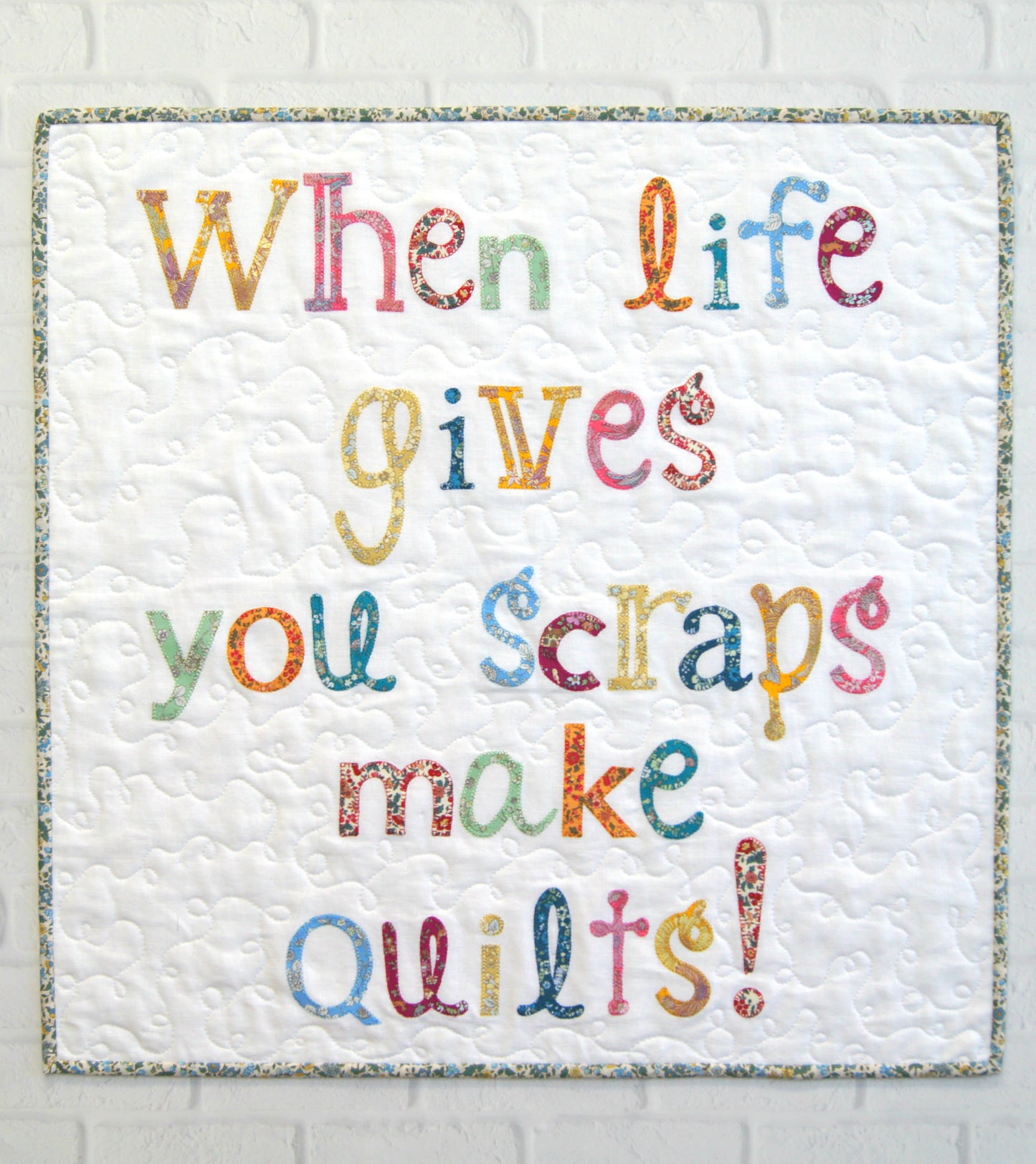 When Life Gives You Scraps - Mini Quilt Kit TWAR