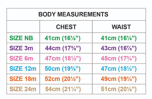Melly & Me - Harmony Patchwork Vest Baby Pattern