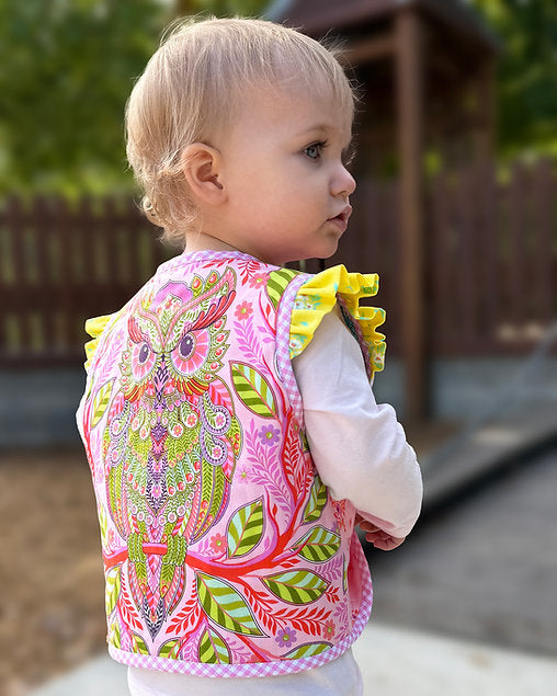 Melly & Me - Harmony Patchwork Vest Baby Pattern