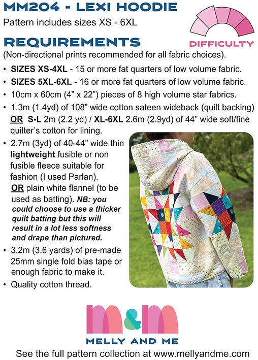 Melly & Me - Lexi Hoodie Pattern