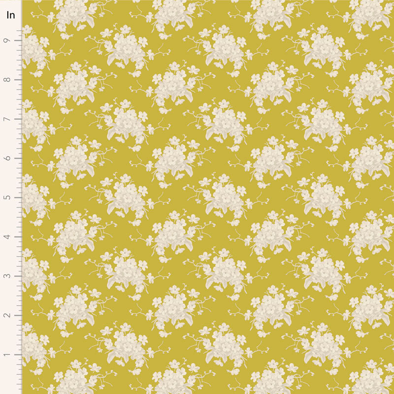 Tilda - Sunday Brunch - White Flower Sour Yellow