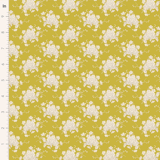 Tilda - Sunday Brunch - White Flower Sour Yellow
