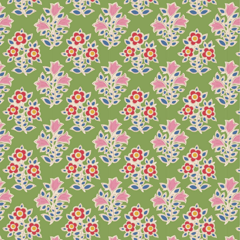 Tilda - Jubilee - Farm Flowers Green