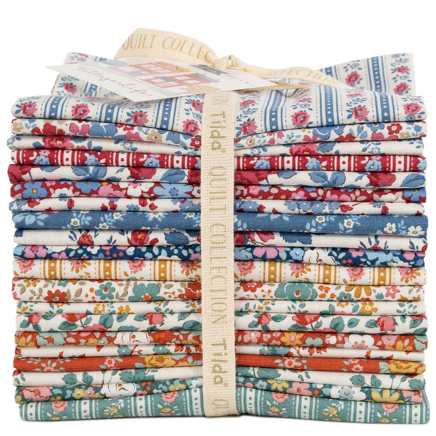 PRE-ORDER |Tilda Village Life Fat Quarter Bundle – 20 Pieces