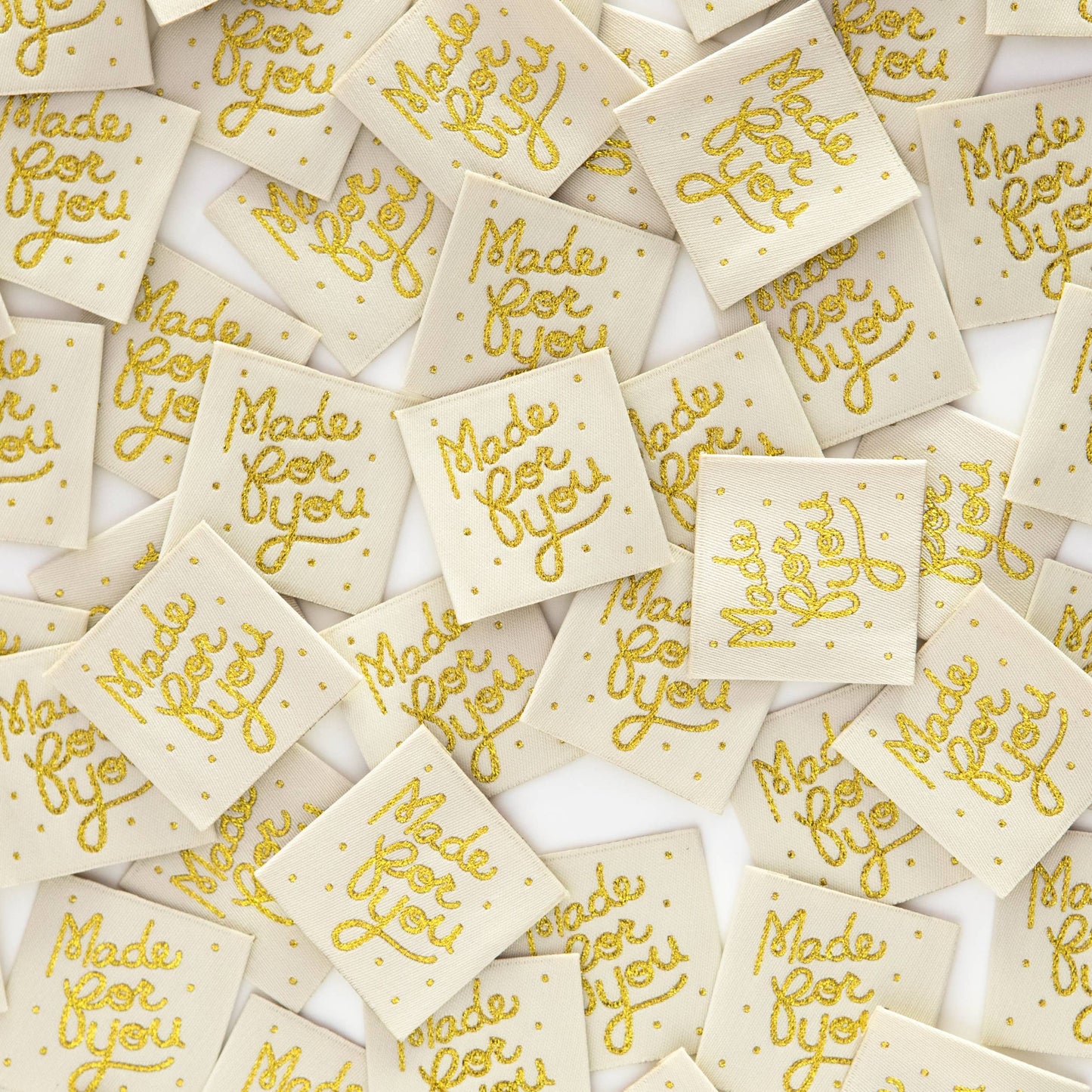 Made for You - Christmas Sewing Gift Tag Woven Labels