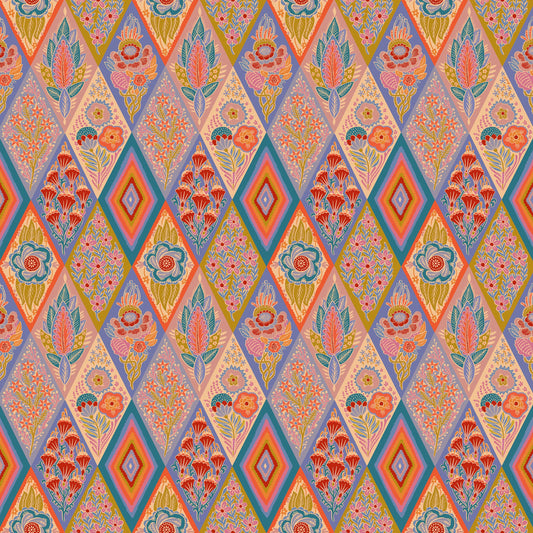 Shooting Star Socialite Periwinkle – Anna Maria Textiles