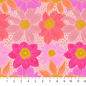 Jumpstart Stars & Stripes Pink – Anna Maria Textiles