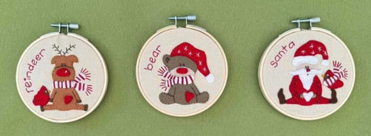 Christmas Embroidery Hoop Decoration