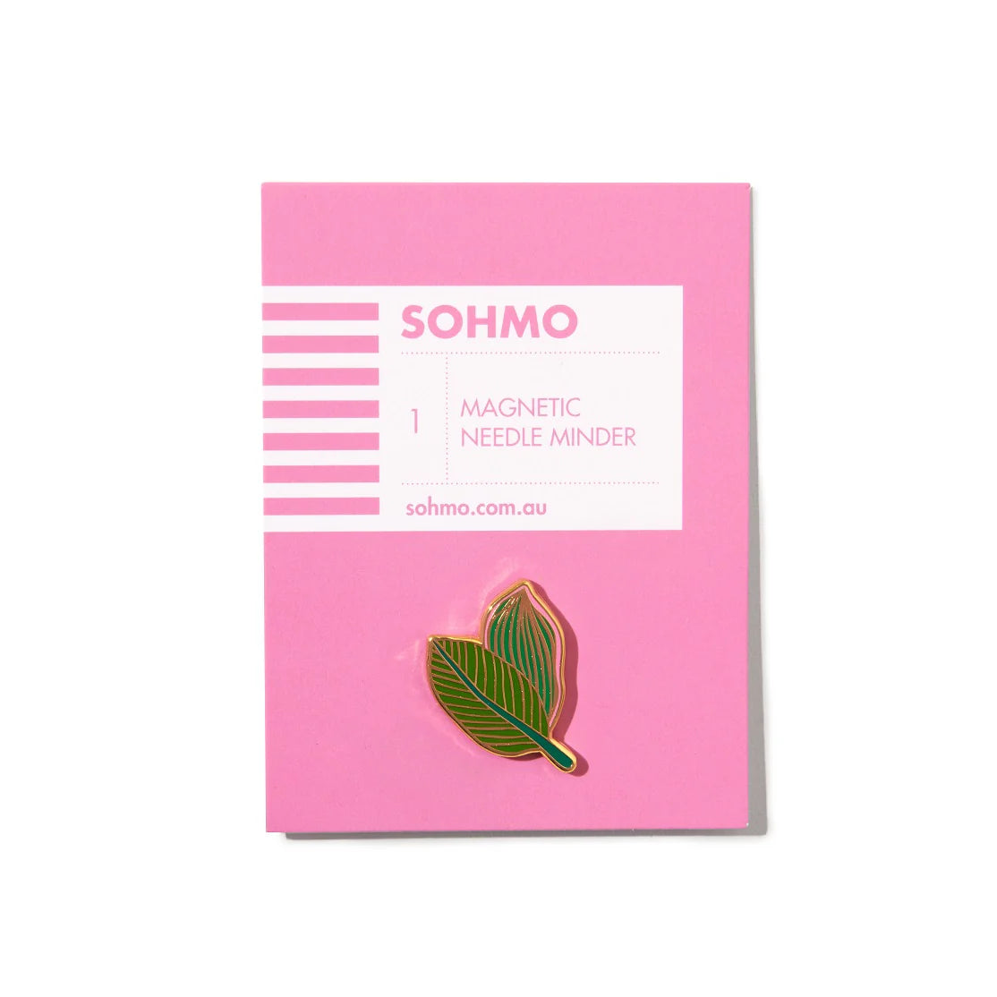 SOHMO - Magnetic Needle Minder - Tropical Leaves
