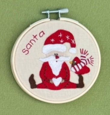 Christmas Embroidery Hoop Decoration