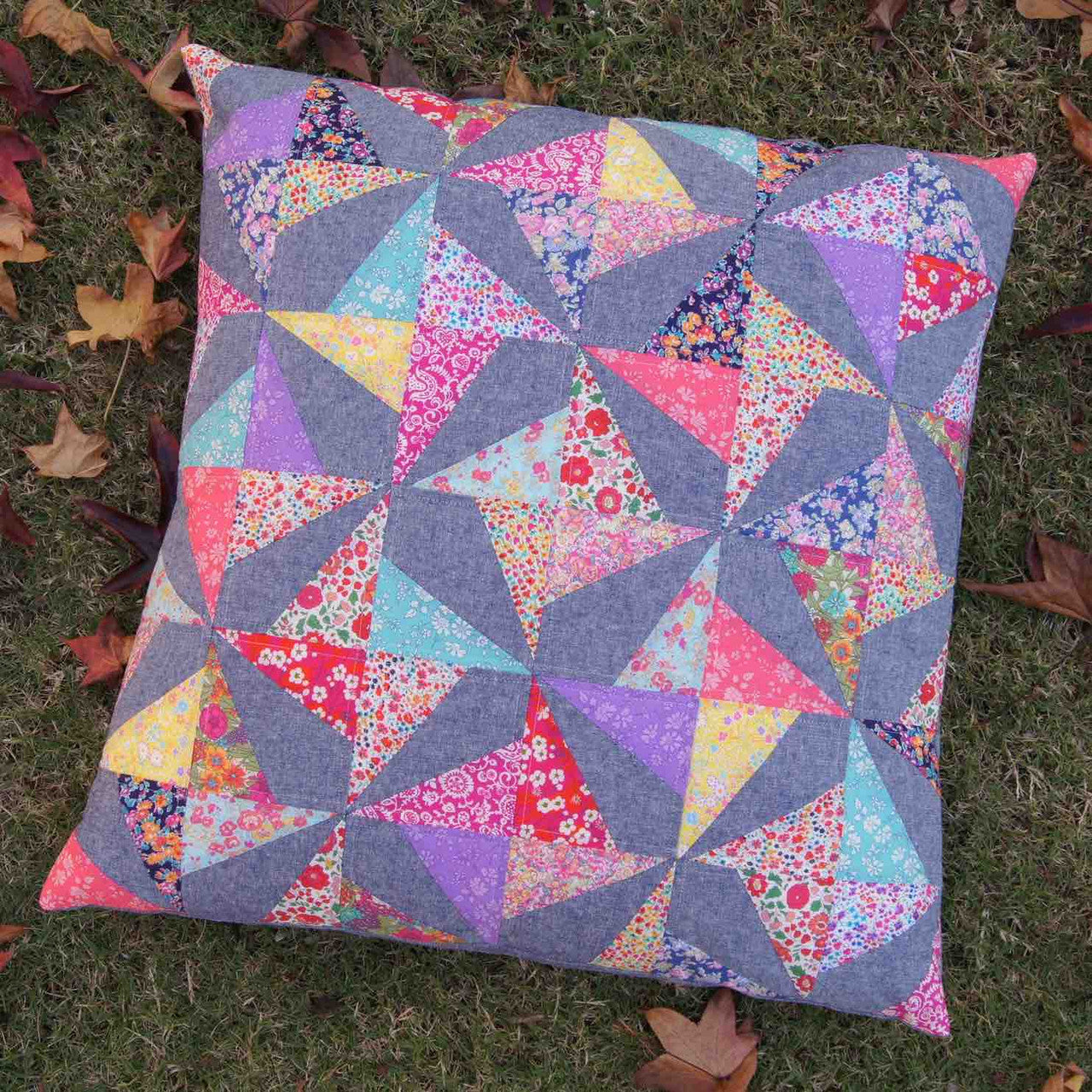 Tied With A Ribbon - Confetti Cushion Pattern