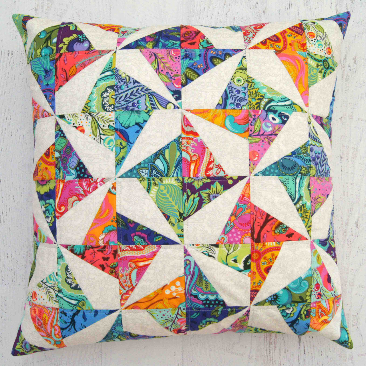 Tied With A Ribbon - Confetti Cushion Pattern