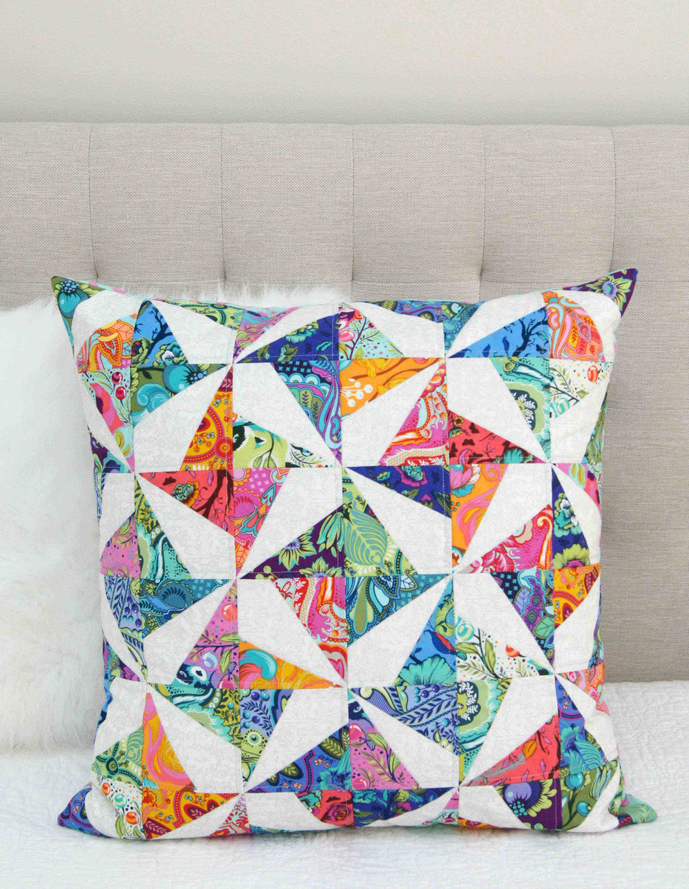 Tied With A Ribbon - Confetti Cushion Pattern